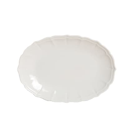 Porcelain Plate/Side Plate Oval - 10 pack Vit 5000