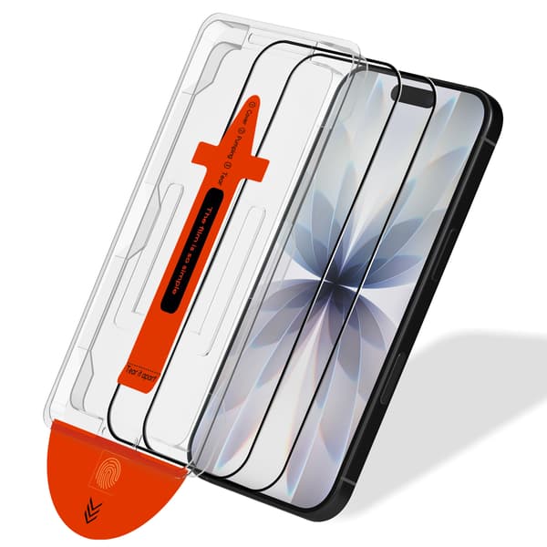 2-pack iPhone 17/Pro Max/Pro/Air Skärmskydd - Härdat Glas | [Automatisk Installation] - Bubblfritt iPhone 17 iPhone 17 iPhone 17