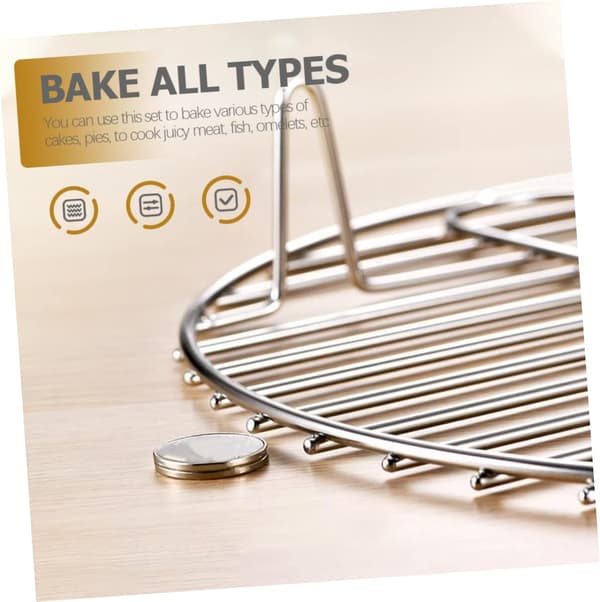 20 cm Airfryer Bageformssæt, Airfryer Tilbehør, Bageartikler