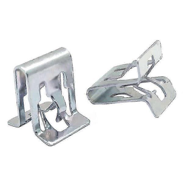 20 stk Metallfeste Universal Bilinstrumentpaneler Dvd Cd Panel Interiørlist Fast Klips Spenne Auto Festemidler