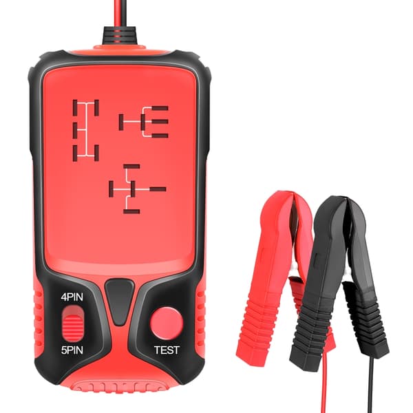 12V Car Relay Tester Battery Tester Car Electronics Relay Tester LED Light Indicator Car Battery Check