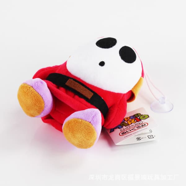 Super Mario All Star Collection 1591 Shy Guy Plush Figure, 6.5\"