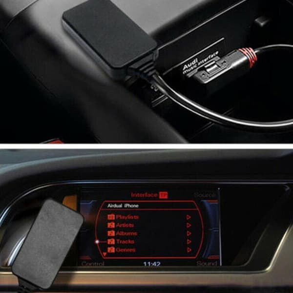 MMI Bluetooth-adapter lyd AUX-kabel for Audi Q5 A5 A7 R7 S5 Q7 A6L A8L A4L