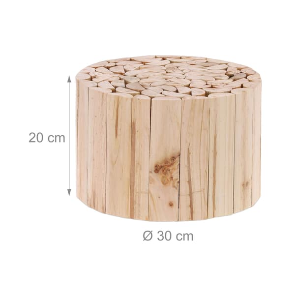 Blomsterkrakk i naturlig design