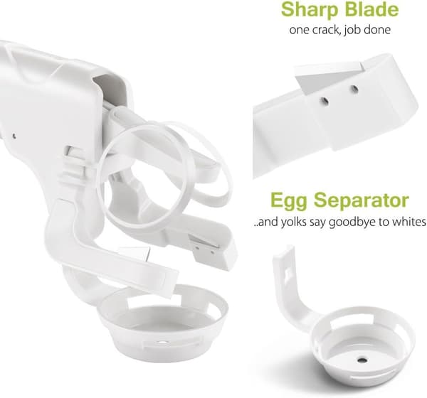 Eggknuser uten splinter, gavegadget til kjøkkenet, Egg DXGHC