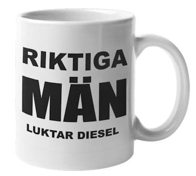 Krus - Ekte menn lukter diesel