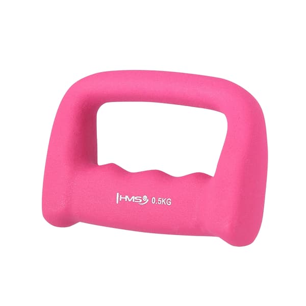 Rosa Neopren Dipping Käsipaino 0,5 kg