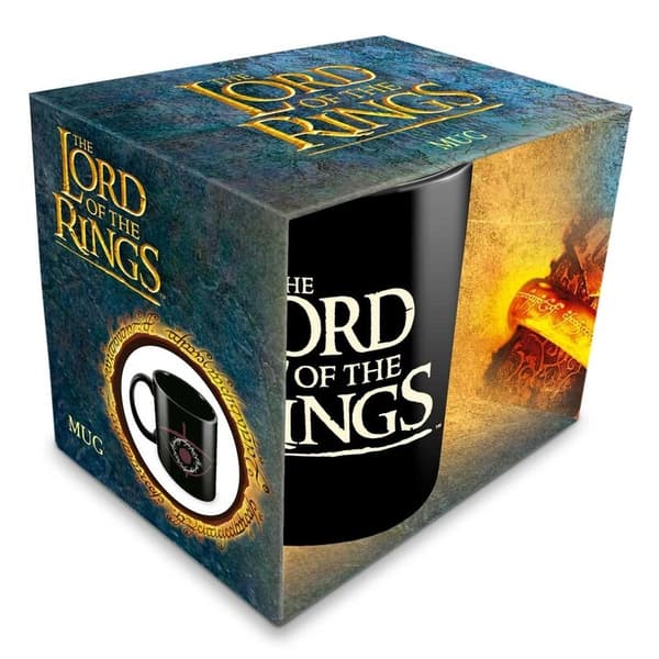 Sagan om ringen 300 ml kaffemugg, keramiska dryckesartiklar