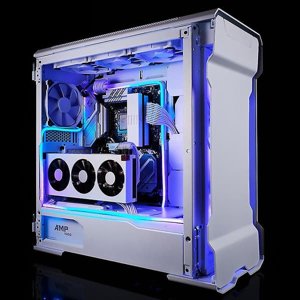 Cmbo Lysstrimmel Argb Computer Chassis Dekoration Led-strimmel Sæt 400mm Lampebånd
