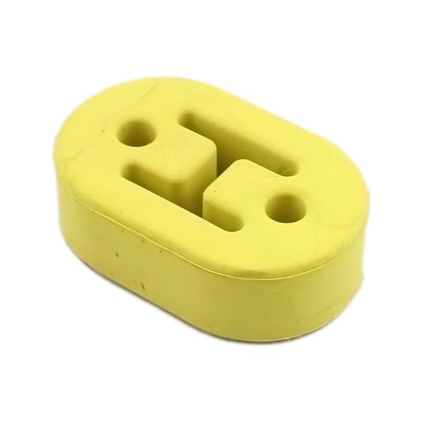 2 pcs Exhaust Hanger (Yellow) Rubber Insulator Bushing, 2 Holes