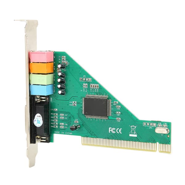 4.1-kanals PCI-lydkort til stationær computer - Internt lydkort Stereo Surround CMI8738