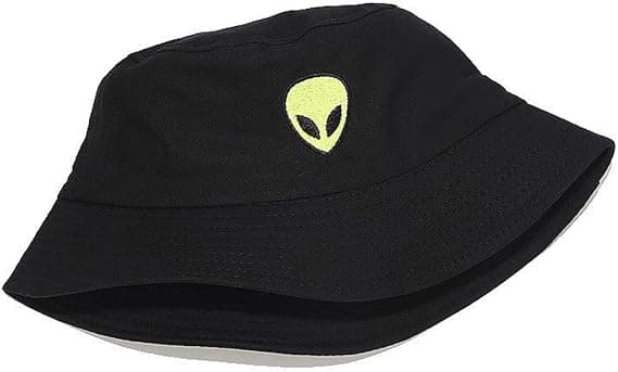 Mode broderet bøllehat mand kvinde fiskerhat, Alien