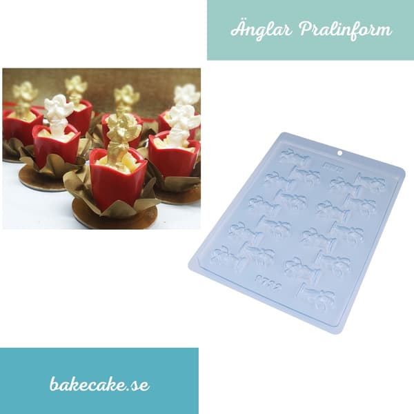 Pralinform Engler Sjokoladeform - BWB 9732 Transparent transparent