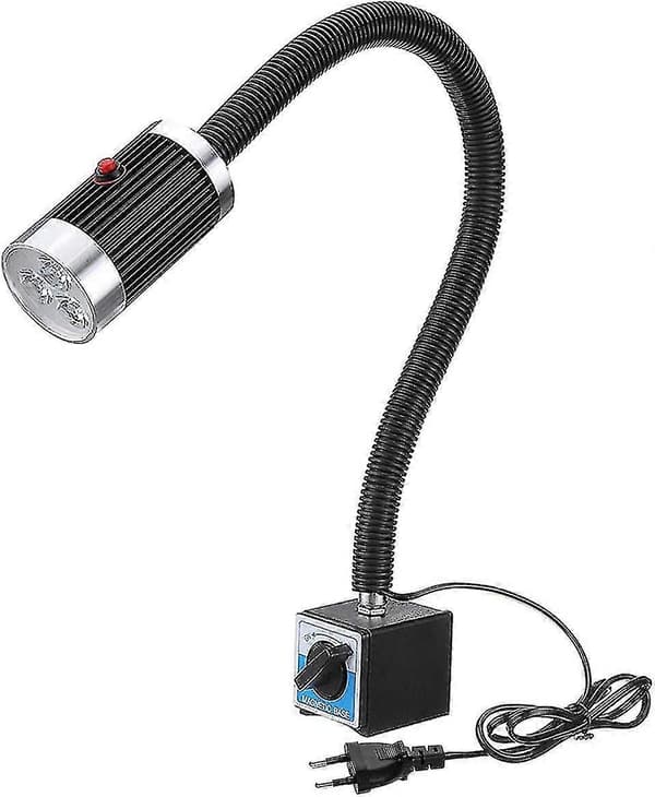Magnetisk base LED-maskinlampe, 9W fleksibel vanntett arbeidslampe-FX-