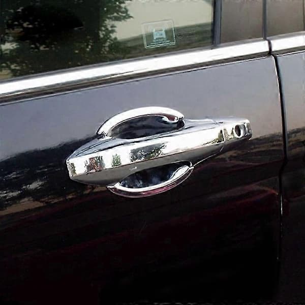 Dørhåndtakskopp-beskyttelse for Honda CR-V 2007-2011, ABS, Sølv, 4 stk