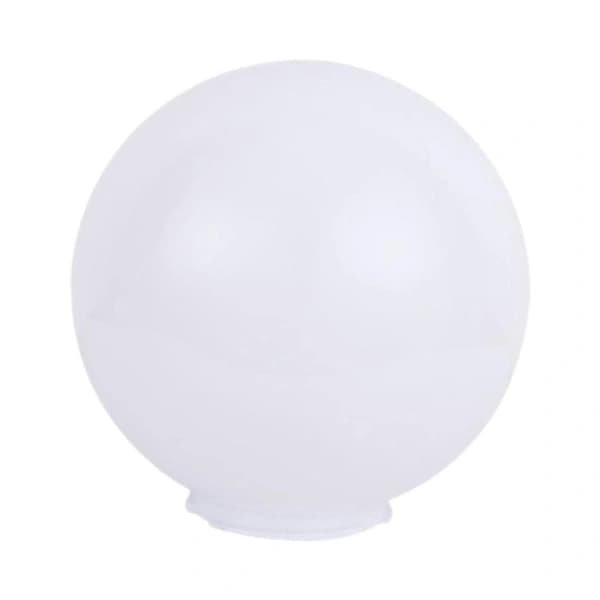 Solar Lamp Globe Shade - Easy Installation Round White Lampshade for Ceiling Lights & Lamp Posts 25cm 9.84 inches