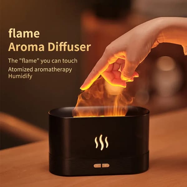 Aromaterapi duftspreder med natlampe, 180ml, 4.5W