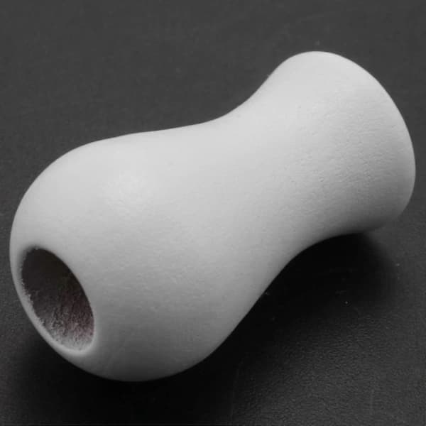 12-pack Window Blind Wood Cord Pull Ends for Blinds or Roller Shades White