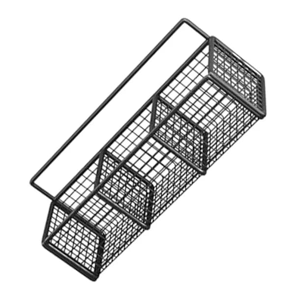 Metal Storage Basket, Kitchen Storage Organizer, Multifunctional Wall Baskets for Cabinets and Dining Room