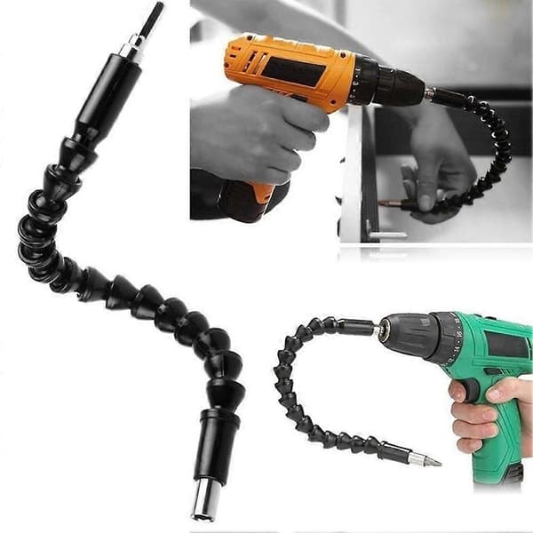 200mm Flexible Extension Shaft Screwdriver Drill Bit Holder Coupling Link Tool
