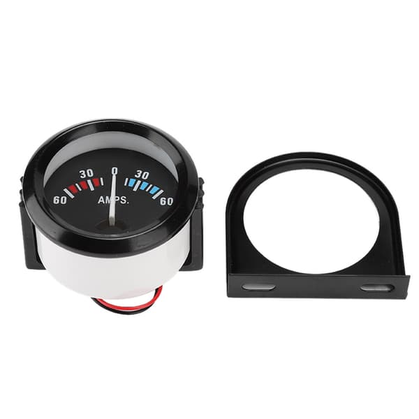 2 tommer 52 mm bilamperemeter voltmeter 60-0-60A AMP måler voltmeter til modifikation