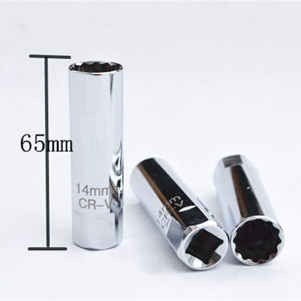 14 mm 16 mm Magnetisk 3/8\" Tolvkantet tennpluggpipe