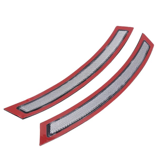 Car Front Bumper Side Marker Reflector Left Right 63147290093 Replacement for X5 F15 2014-2017 White