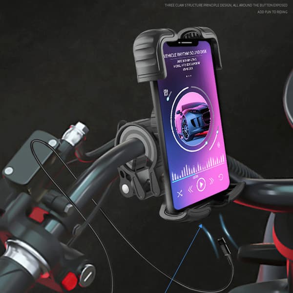 Lamicall Motorcykeltelefonhållare 15-30 mm