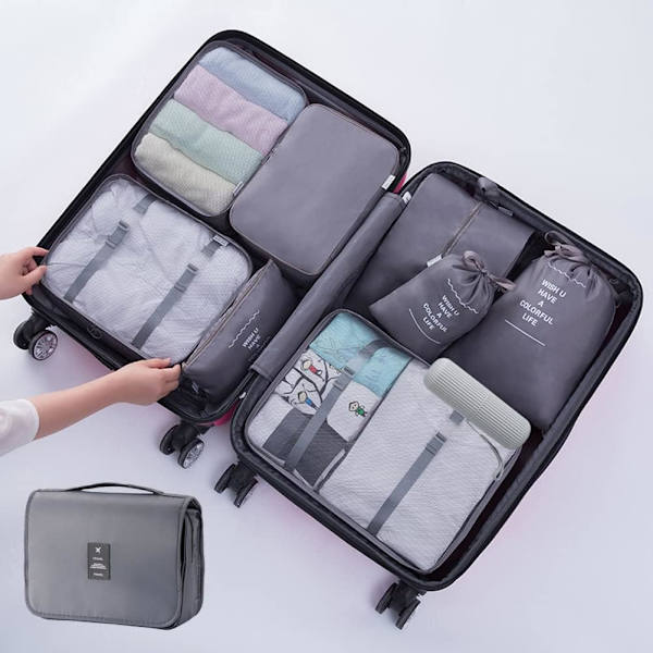Packkuber för resväska 7 st/set Resepackkuber