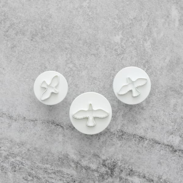 Fugleudstikkere 3 stk. | Stempel Due multifärg multicolor