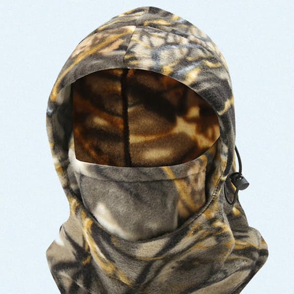 Unisex Balaclava Skimaske Solbeskyttelse Åndbar Elastisk Orange Orange