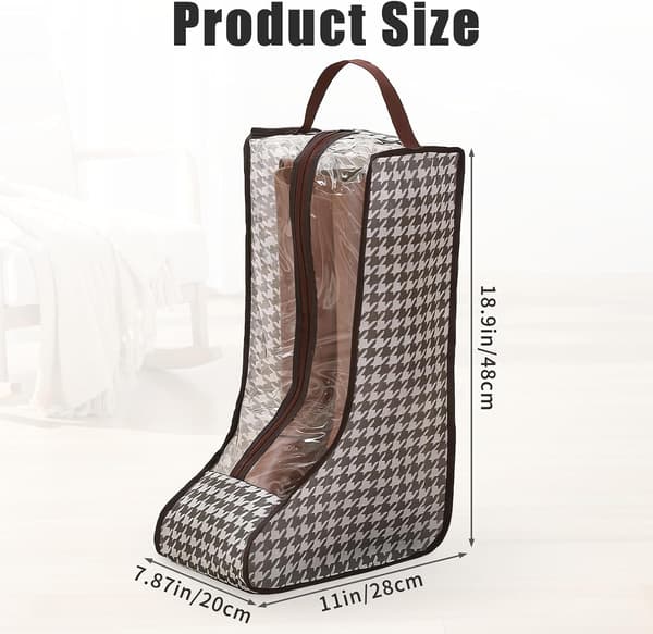 2-pack stövelväskor, dammtäta stövelväskor för cowboyboots och höga stövlar