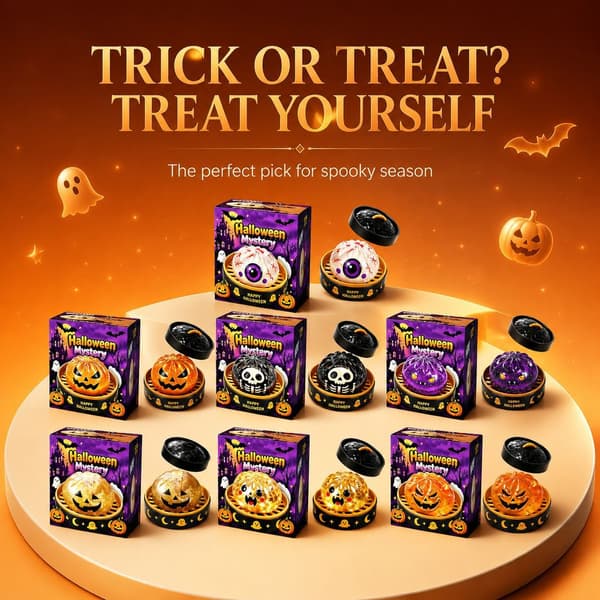 Halloween-klämleksak TPR Spöke Stresslindrande Klämleksak B B