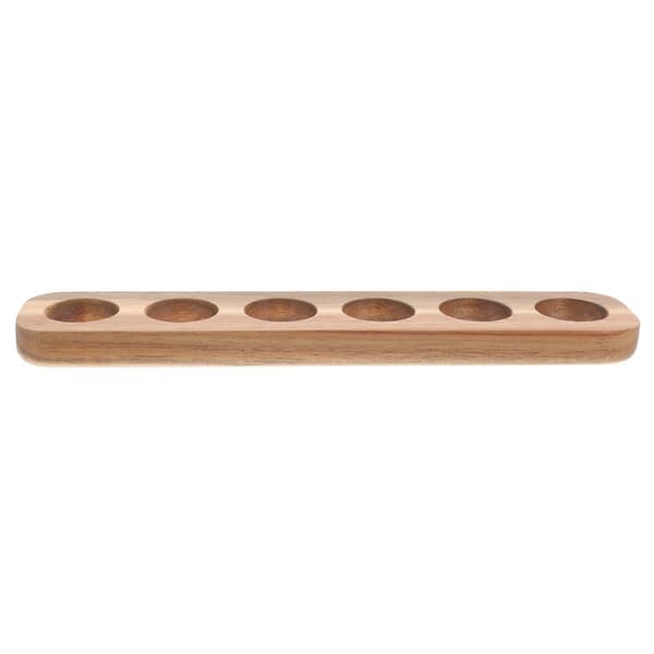 Eggbrett i tre Eggoppbevaring Holder for kyllingegg Eggbrett for skrivebord til hjemmet