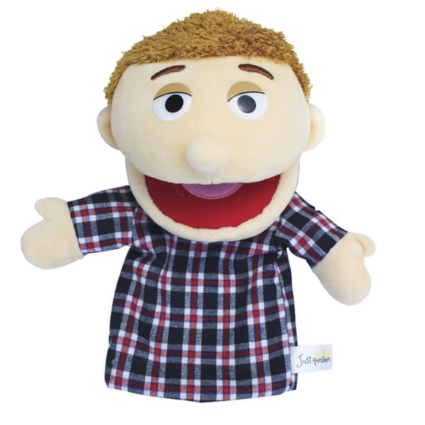 4-pak Muppet fuldkrops-plys-hånddukkebamser