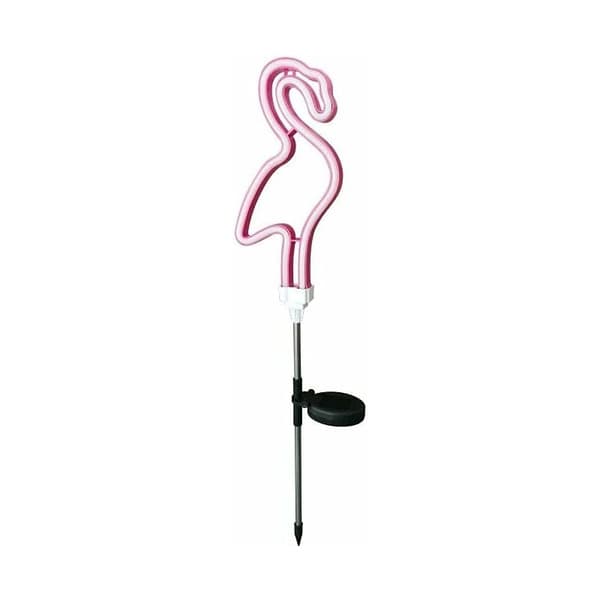 “Pink Flamingo” solcellsdriven LED-neonsticka, Färg, IP44