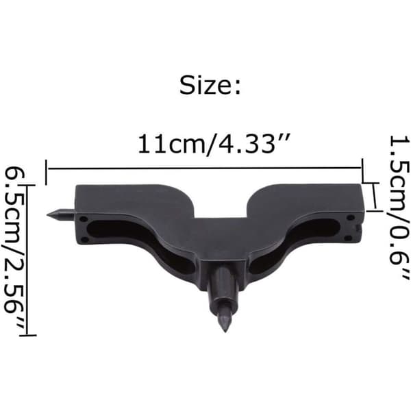 Drip Irrigation Accessories, 3mm/4mm Hole Puncher for Garden Hose, for Drip Irrigation Hose, Irrigation System Micro Drip Irrigation Kit Garden