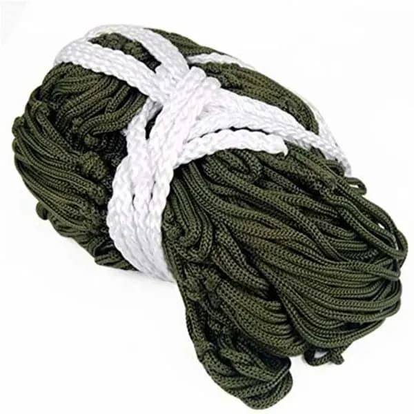 Överlevnadshängmatta för camping, arméresor, mini nylon, avkoppling, sömn, trädgård