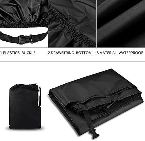 265x105x125cm Motorcykelöverdrag Vattentätt Polyester
