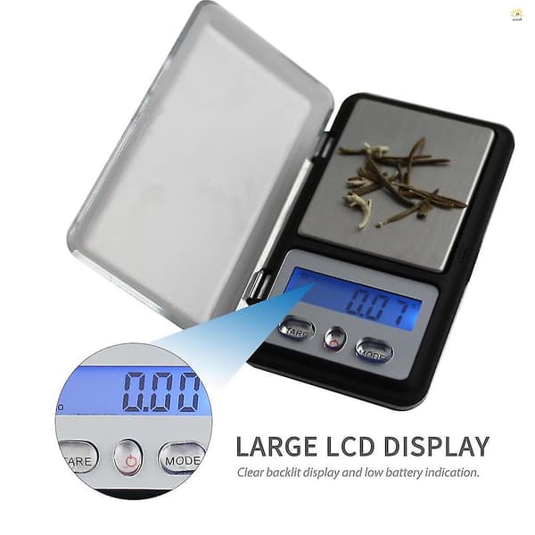 200g digitaalinen koruvaaka taskuvaaka LCD-näyttö minikeittiölahja