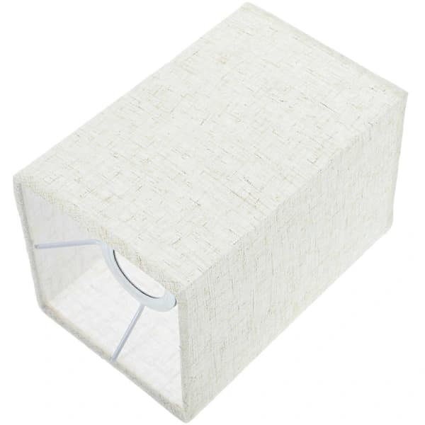 Firkantet linskjerm for gulv- og bordlamper, som vist, 20.00X13.00X13.00CM