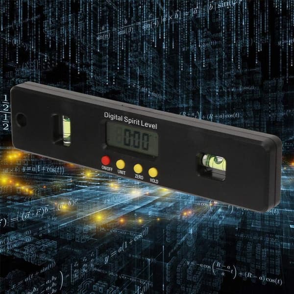 360 Degree Angle Gauge Mini Digital Protractor Angle Finder Inclinometer Magnetic Base Angle Also