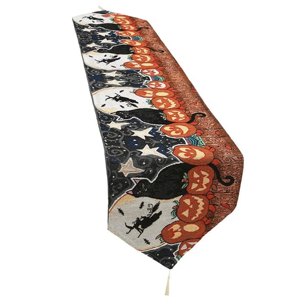 Halloween-dekorasjoner Bordløper - Bomull og Lin - 33x180cm