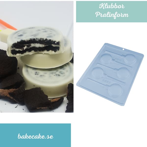 Pralinform Klubba Chokladform - BWB 9593 Transparent transparent