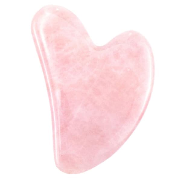 Gua Sha-stein for ansiktsmassasje - Rosa