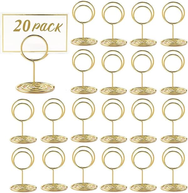 20 kpl pöytänumeronpidikkeitä hääjuhliin