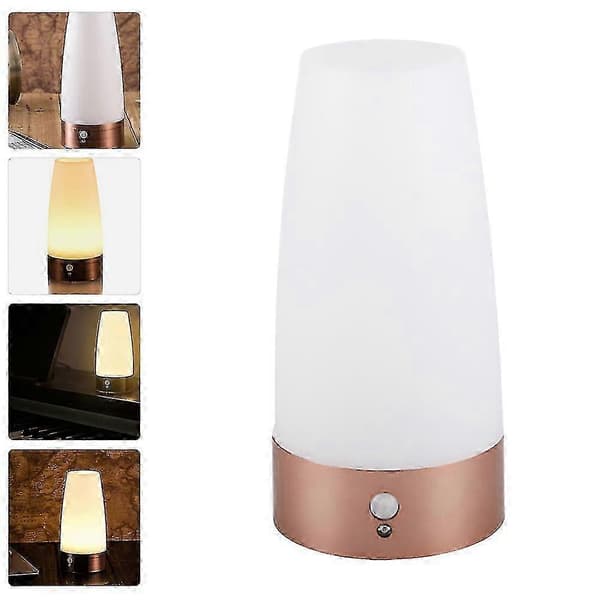 Battery-powered motion-activated night lights for bedroom, hallway, and corridor