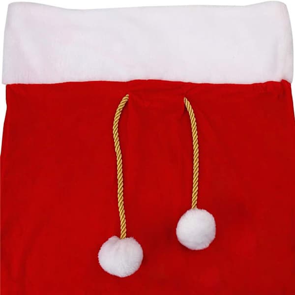 Extra Large Velvet Drawstring Bag 70*100CM for Christmas Gift Wrapping
