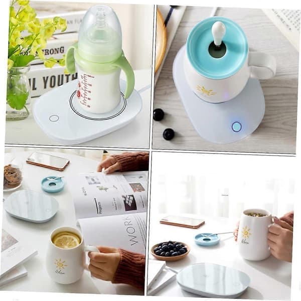 USB Kaffekrusvarmer 55°C Konstant Varmeplade til Skrivebord Kontor Hjem Te Mælk Kaffe