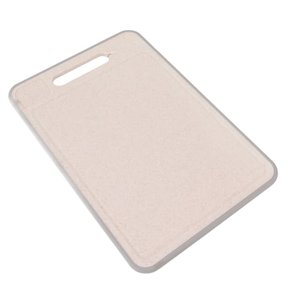 Double-Sided Thawing Tray, Thawing Cutting Board with Sharpener, Wheat Straw, for Frozen Meat